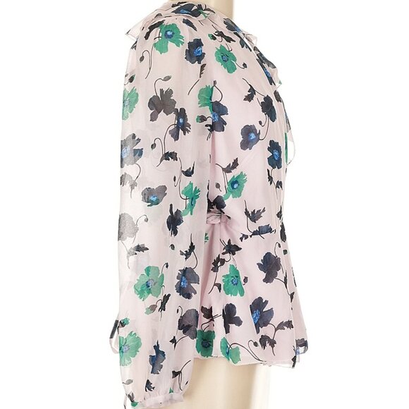 Ann Taylor Wrap Top Size Medium - Picture 3 of 6